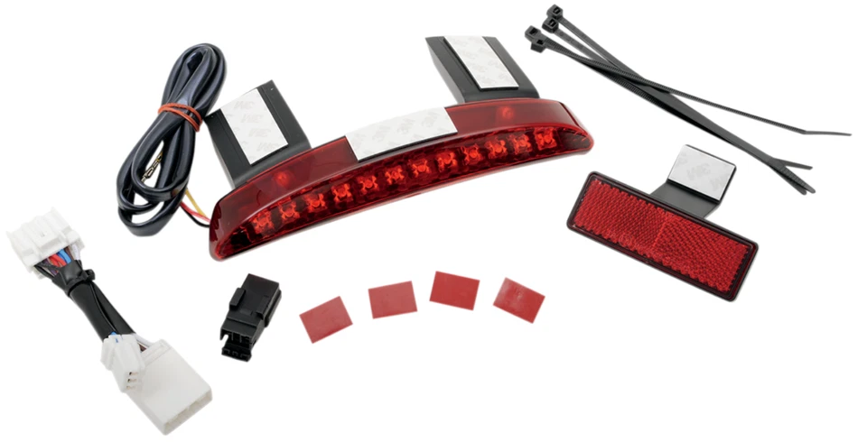 Drag Specialties 2010-0916 LED luz de circulação e conjunto de luz de freio - Imagem 1 de 4