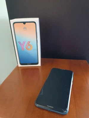 Huawei Y6 2019 smartphone sapphire blue - Immagine 1 di 4