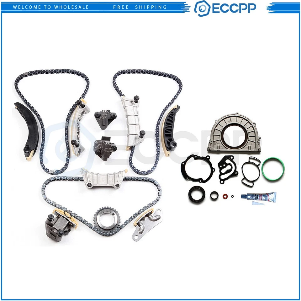 Timing Chain Kit Lower Gasket Set For 12-13 Buick Enclave LaCrosse 3.6L - Image 1 of 4