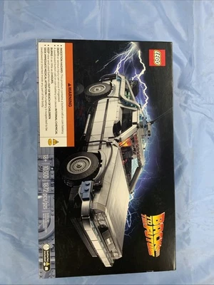 LEGO Icons: Back to the Future Time Machine (10300) Delorean - New & Sealed(34) - Image 1 of 4