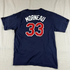 Men's XL Majestic Navy Blue Minnesota Twins Justin Morneau T Shirt - Picture 1 of 7