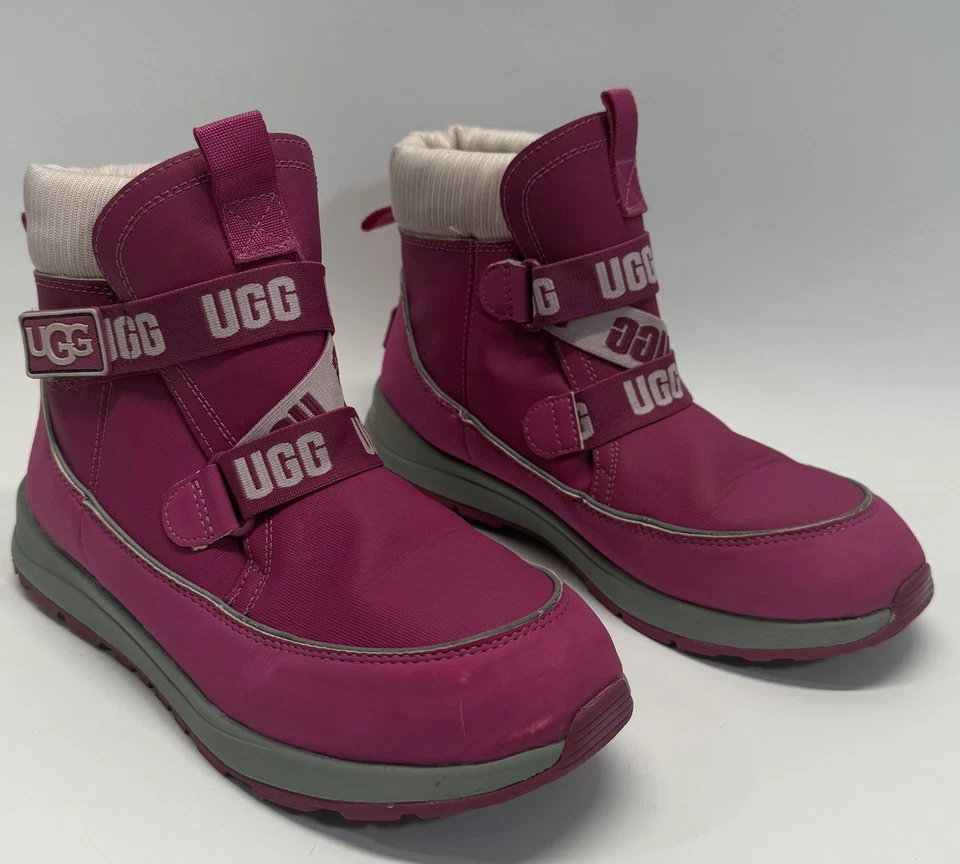 UGG Tabor Impermeable Niños Invierno Botas Rosa Juvenil 4 Thinsulate 200g Foto 1 de 4