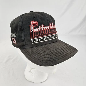 Vintage Dale Earnhardt Sr. Cap #3 Intimidator Mütze bestickt Brickyard 400 Logo 7 - Bild 1 von 9