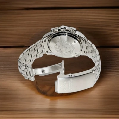 Cronógrafo Omega Seamaster Pro blanco para hombre. 25982000. Caja y papeleo originales. USA Foto 1 de 4