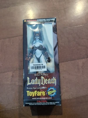 NIB ToyFare 1999 Lady Death Wizard Bronze Age Figure Factory Sealed - Image 1 of 3