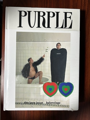 Purple Fashion Magazine The Love Edition Issue Balenciaga Cover New & Sealed