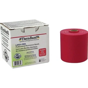 Thera-Band Übung Widerstandsband, ROT - Medium, 3 Yards (Latexfrei) - Bild 1 von 2