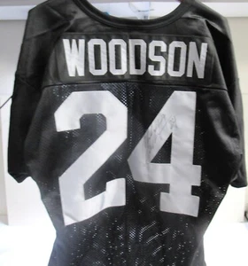 Charles Woodson Signed Jersey Oakland Raiders. LARGE - Picture 1 of 5
