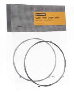 Paquete de 2 cables de engranaje interior de 1,2 mm de doble extremo para bicicleta/bicicleta Halfords - Imagen 1 de 3