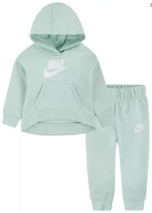 Nike Futura Fleece Hoodie & Joggers 2 Piece Set Boys Size Medium Green NWT! - Picture 1 of 7