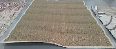 NATURAL / IVORY 8'-0" x 10'-0" Back Stain Rug, Reduced Price 1172767389 NF115J-8 - Image 1 of 4