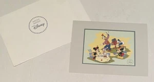 Disney Special Edition Lithograph 1998 Print Classic Characters Mickey Minnie - Picture 1 of 3