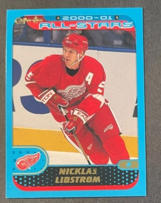 Nicklas LIDSTROM 2001-02 O-Pee-Chee All-Stars #316 Detroit Red Wings - Image 1 of 2