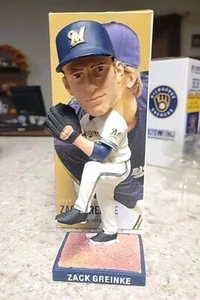 2011 MILWAUKEE BREWERS ZACK GREINKE SGA BOBBLEHEAD  - Picture 1 of 4
