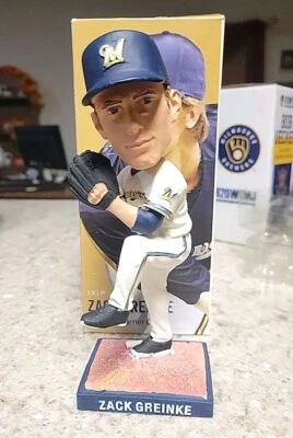 2011 MILWAUKEE BREWERS ZACK GREINKE SGA BOBBLEHEAD  - Image 1 of 4