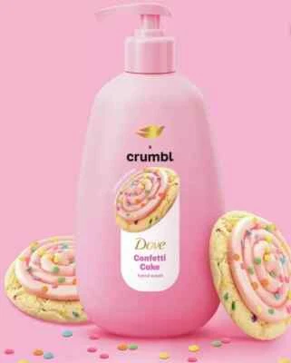 Dove Crumbl Moisturizing Liquid Hand Wash confetti Cookie  Limited Edition - Image 1 of 3