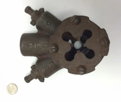 Vintage REED PIPE THREADER Erie PA W/ Die - Image 1 of 4