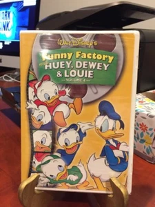 Walt Disneys Funny Factory With Huey, Dewey and Louie, Vol. 4 (DVD,2006)Mfg Seal - Foto 1 di 3