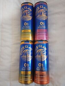 4 Pack White Claw Non Alcohol 0.0% By Volume Premium Seltzer+ Hydrating Electrol