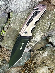 Women's Pink Metal Spring Assisted Pocket Knife Girls Ladies Everyday Carry Tool - Picture 1 of 12