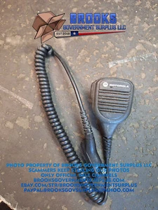 Motorola PMMN4069A APX radio microphone USED - Zdjęcie 1 z 8