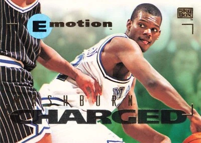1994-95 Skybox Emotion Jamal Mashburn #21 - Image 1 of 2