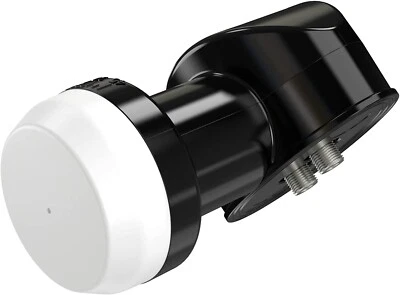 SLx LNB Doppia Uscita, 4K Satellite HD 2 Uscita KU Band Universale per SKY HD