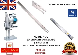 KM KS-AUV STRONG H STRAIGHT KNIFE BLADE (13'') INDUSTRIAL CUTTING MACHINE PART - Picture 1 of 4