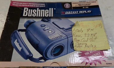NIB Bushnell 8x32 Digital Binoculars/Camera model 18-0832    #1857 - Image 1 of 3