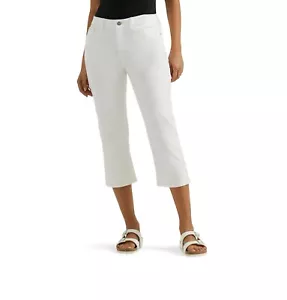 Pantalones de mezclilla Lee blancos, para mujer talla 18M, nuevos con etiquetas - Imagen 1 de 7