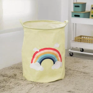2 Pack Cotton Foldable laundry basket organizer for dirty clothes~5235 - Picture 1 of 15
