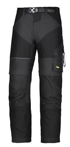 Snickers 6903 Flexiwork Mens Ripstop Trousers Black