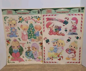 2 Juegos '99 Preciosos Momentos Ventana Adhesivo Decoración Bastón de Caramelo Árbol de Navidad - Imagen 1 de 7
