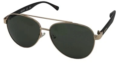   Gafas de sol Kenneth Cole Reaction doradas para hombre de metal aviador, lentes verdes KC1394 32N Foto 1 de 4