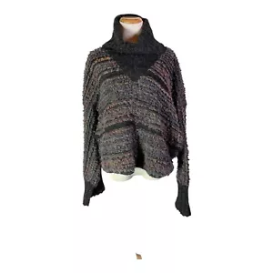 Vintage 80s Gil Aimbez for Static Size M Knit Pullover Dolman Sweater Wool Blend - Picture 1 of 12