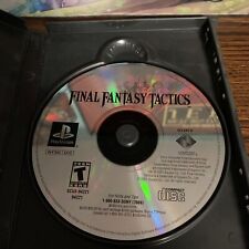 Final Fantasy Tactics PS1 (Sony PlayStation 1, 1998) No manual Working 🔥