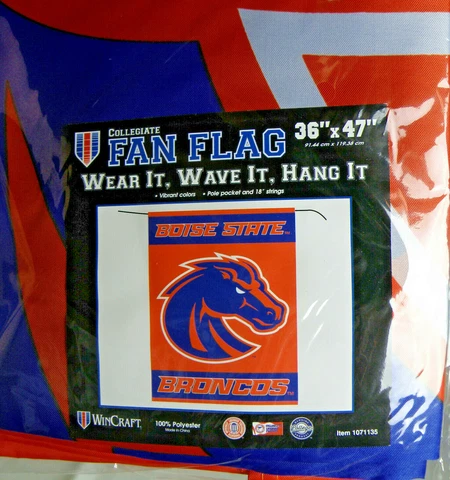 Boise State Flag New Sports Garden Fan Flag Yard Banner College NCAA 36"x47" Cover