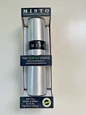 New in Box MISTO Gourmet Olive Oil Sprayer  - Stainless Steel - Image 1 of 4