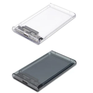 Externer Festplattengehäuse Kompakt PC Transparentes Design USB -Typ C - Bild 1 von 35