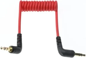 Right Angle 3.5mm TRS to TRS Audio Cable for Rode Video Micro Wireless GO II - Picture 1 of 5