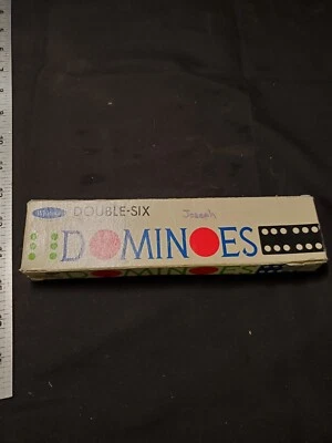 Винтажные домино Double Six от Whitman в комплекте очень хорошее состояние товара  - Изображение 1 из 3