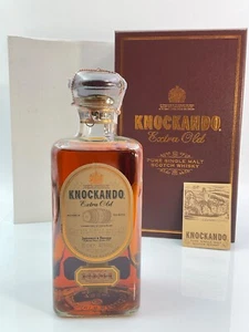 WHISKY KNOCKANDO 1981-2002 EXTRA OLD RESERVE 21 YEARS OLD PURE SINGLE MALT  - Imagen 1 de 10