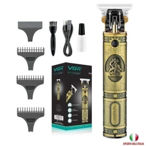 RASOIO ELETTRICO PROFESSIONALE TRIMMER PRECISIONE PER CAPELLI BARBA VGR V-085 - Foto 1 di 6