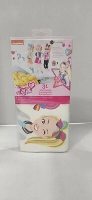 31 настенная наклейка JOJO SIWA Cartoon Peel & Stick радужный кекс бант наклейки в виде сердца - Изображение 1 из 2