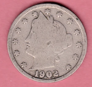 1902 Liberty Nickel in GOOD + condition ~ PLEASE SEE THE SCAN stk V11 - Picture 1 of 5