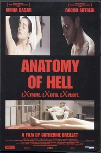 2005 MOVIE POSTER Postcard/Flyer: ANATOMY OF HELL (Amira Casar, Rocco Sifffredi) - Picture 1 of 2