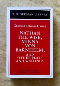 GOTTHOLD EPHRAIM LESSING Nathan the Wise, Minna Von Barnhelm & Other Plays PB - Bild 1 von 4