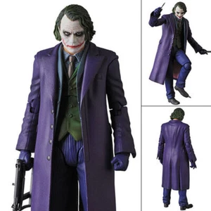 New SHF DC Comics Batman Dark Knight Heath Ledger Joker 6" Action Figure Toy - Picture 1 of 7
