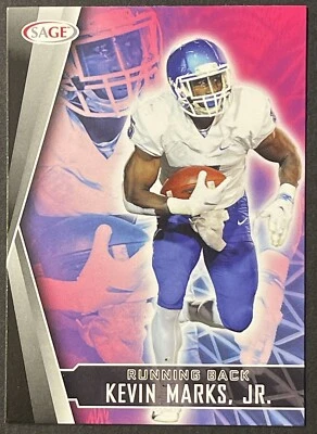 2022 Sage Hit Low Series Kevin Marks Jr. Rookie Rc Black #34 Buffalo - Image 1 of 2