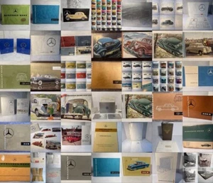 Vintage MERCEDES-BENZ Collection: Magazine, Catalog, Brochure, Letter, Book LOT - Picture 1 of 24